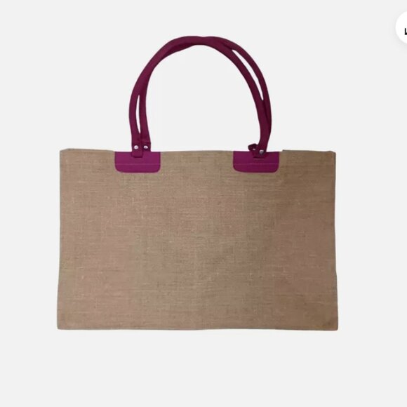 Cove Atlantis Beach Tote Large Beach Bag With Interior Pocket 14 Tall x 21" wide - Picture 3 of 10